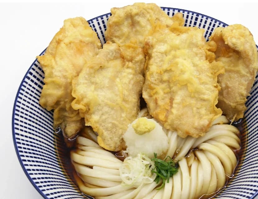 อุด้งเย็นไก่เทมปุระ