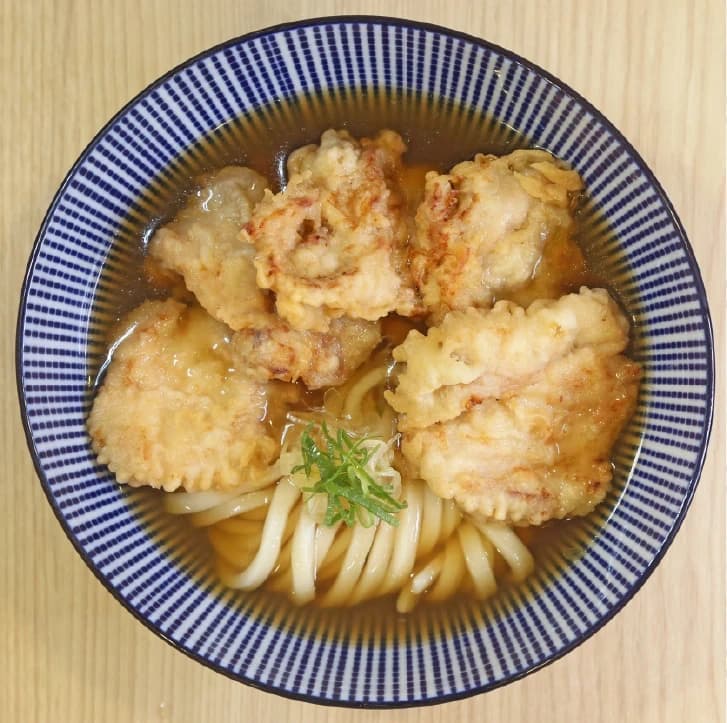 อุด้งไก่เทมปุระ