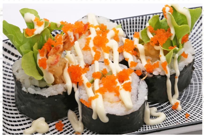 ซูชิโรลกุ้งเทมปุระ