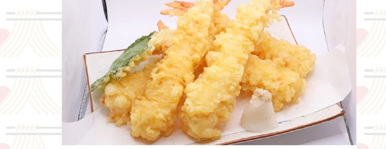 กุ้งเทมปุระ (5ชิ้น)